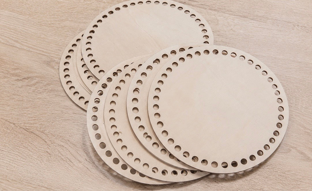 Häkelböden für runde Körbe DM 20 cm