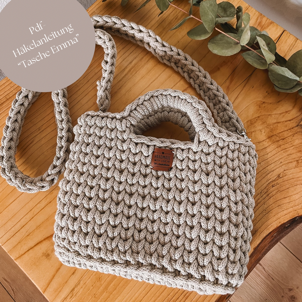 Pdf-Häkelanleitung Tasche "Emma"