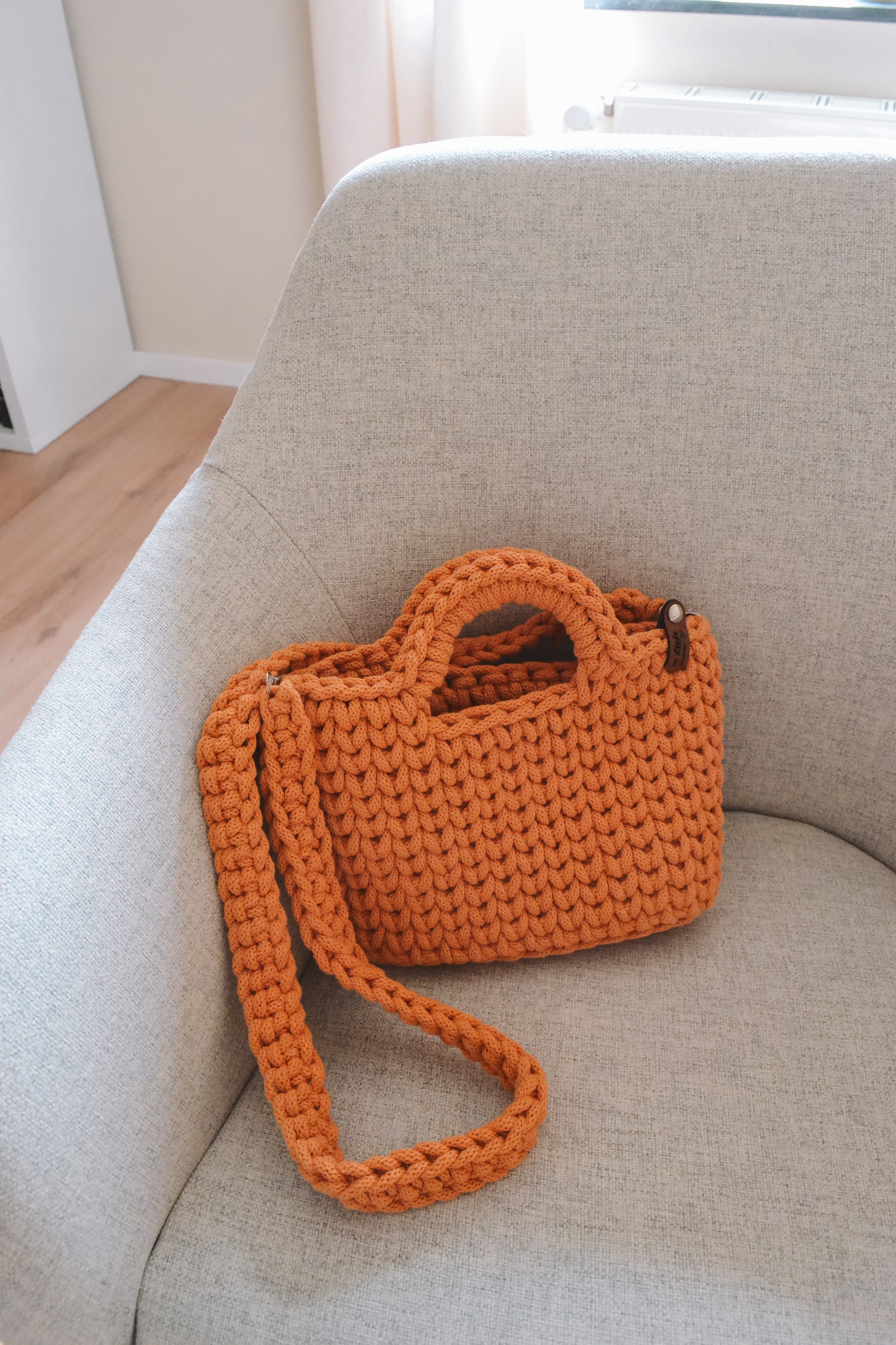 Tasche Emma in Frühlings-Orange