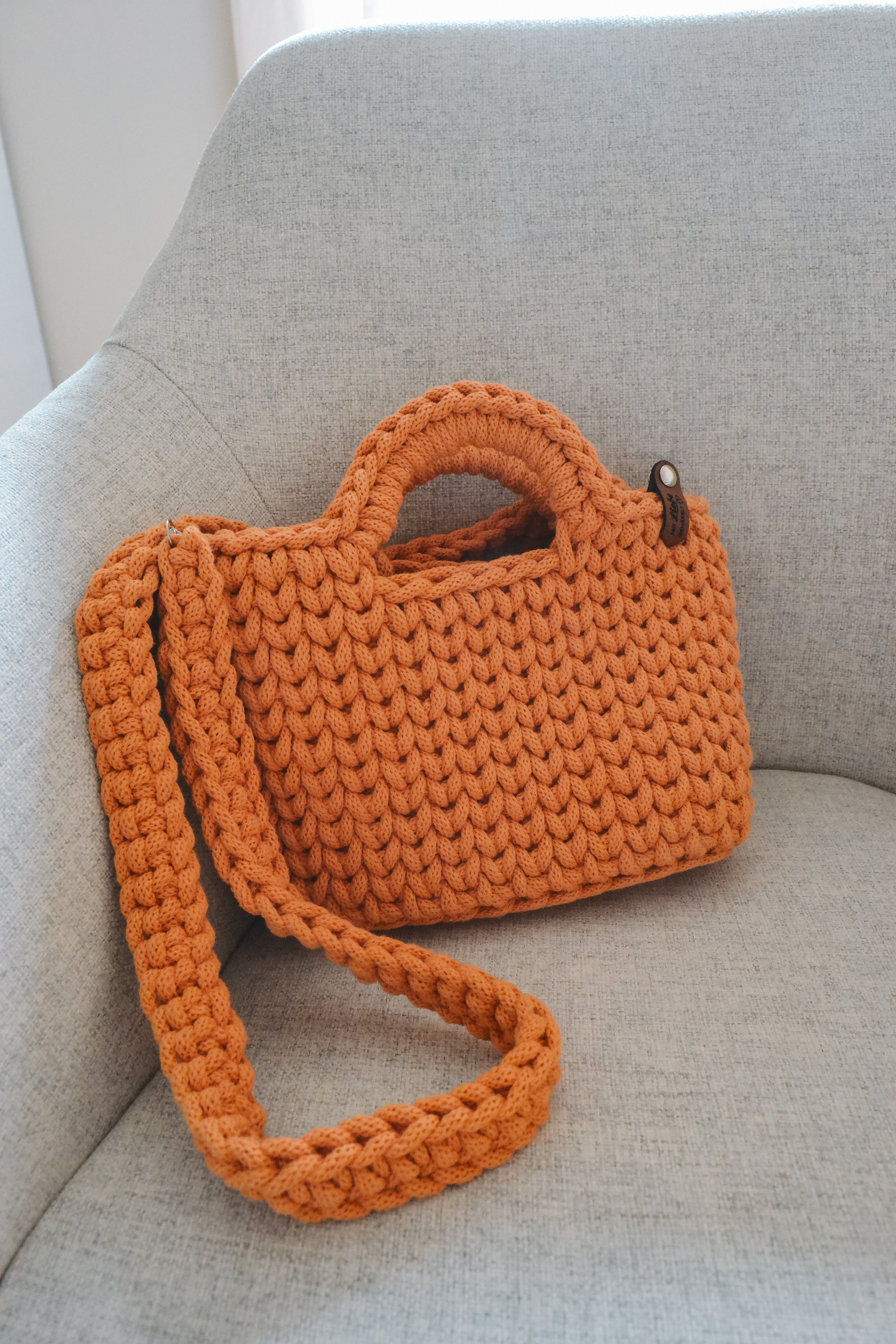 Tasche Emma in Frühlings-Orange