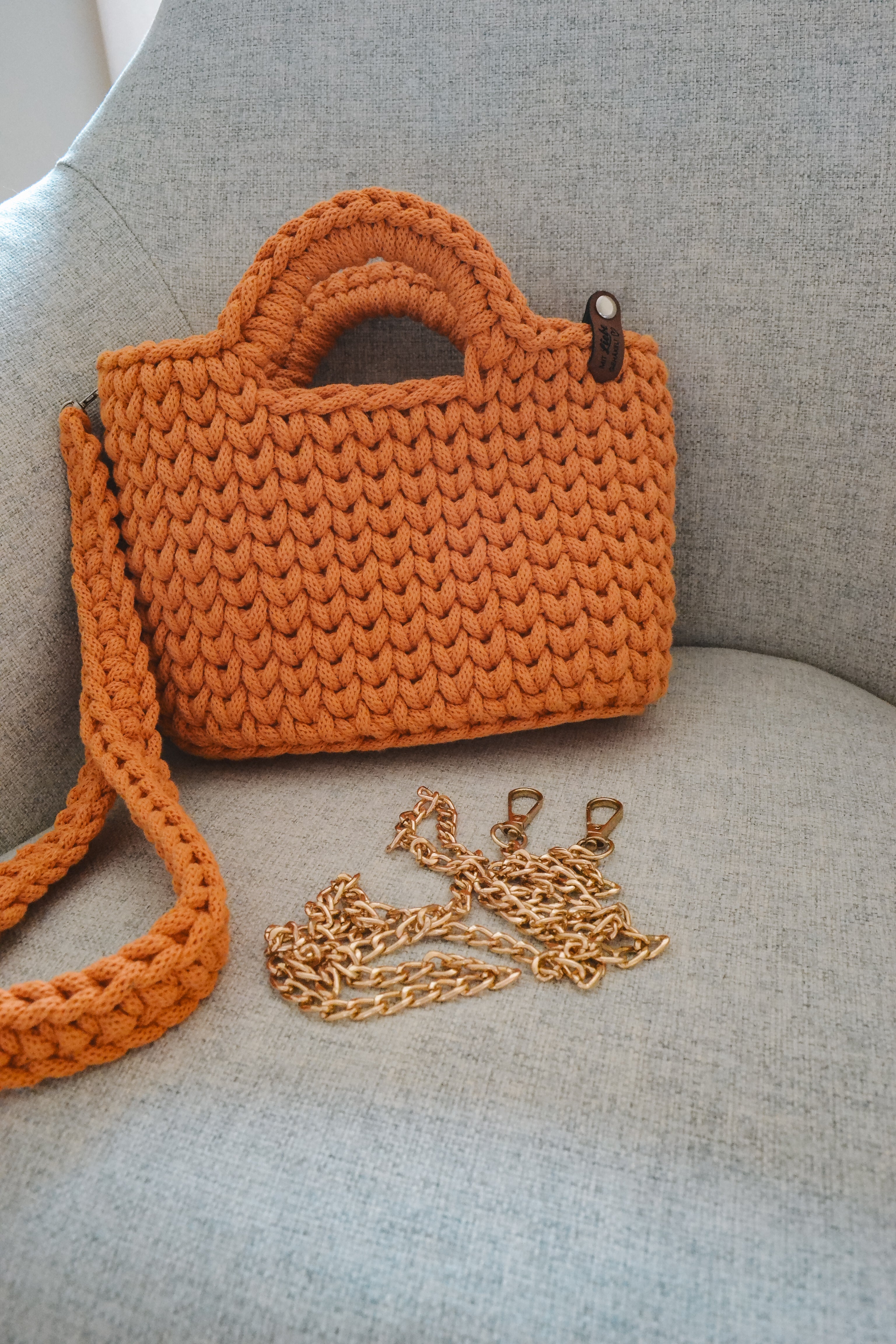Tasche Emma in Frühlings-Orange