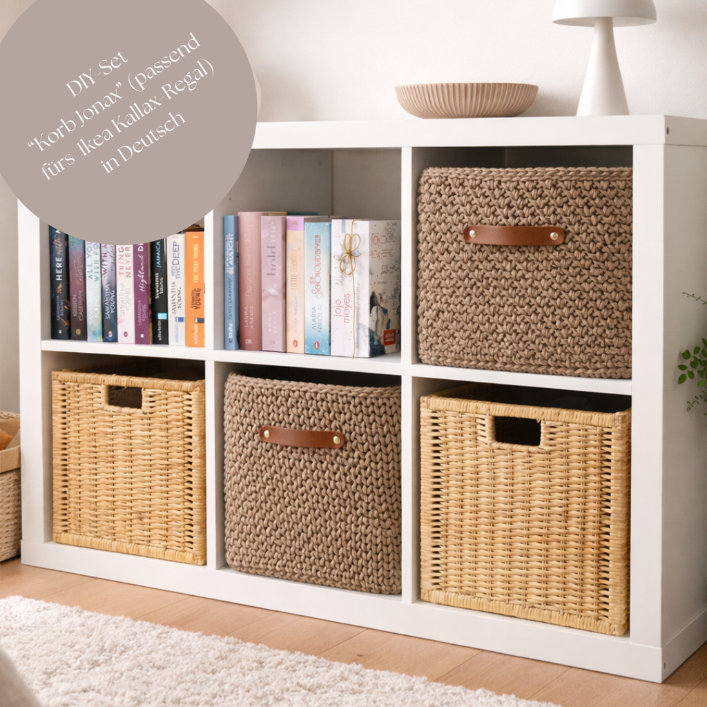 DIY-Set Korb JONAX - passend für Ikea Kallax-Regal